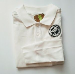 NEW Boys Crazy 8 Long sleeve polo shirts Small 5-6